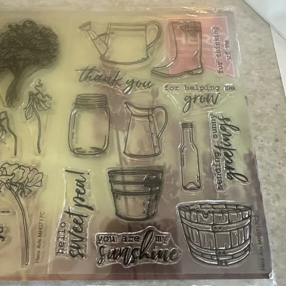 Hero Arts My Monthly Hero July 2017 - Stamps & Coordinating Dies Only MMH